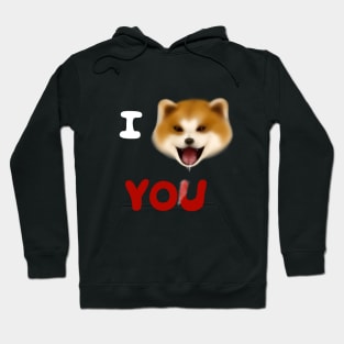 I SHIBA INU YOU Hoodie